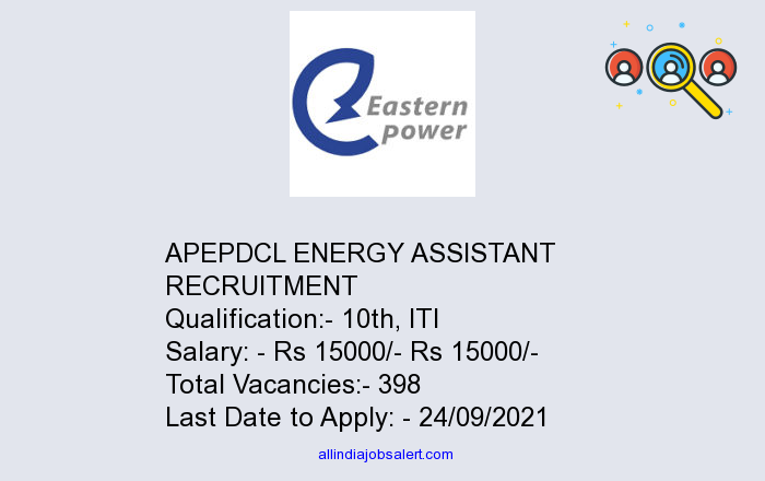 Apepdcl Energy Assistant Recruitment