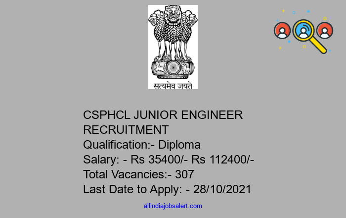 Csphcl Junior Engineer Recruitment