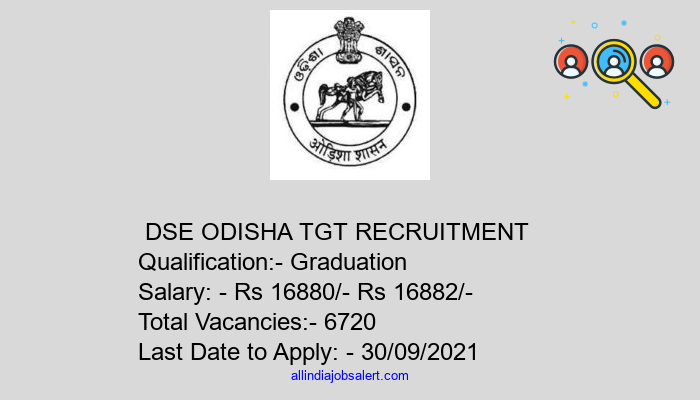 Dse Odisha Tgt Recruitment