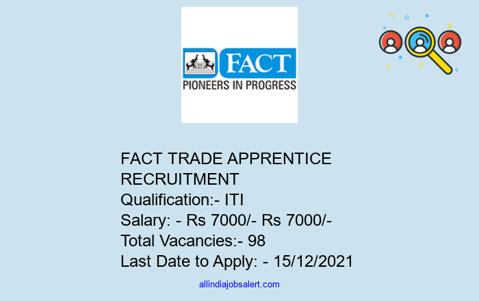 Fact Trade Apprentice Recruitment