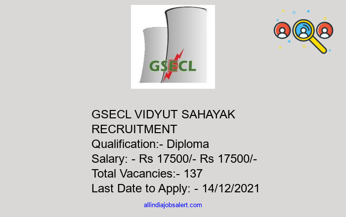 Gsecl Vidyut Sahayak Recruitment