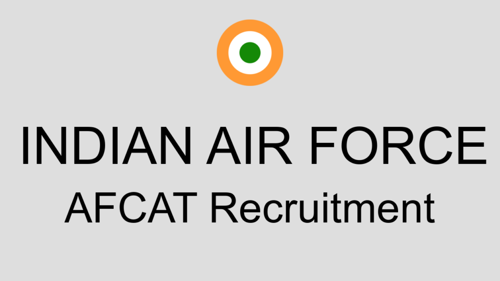 Indian Air Force Afcat 022022 Ncc Special Entry Apply Online