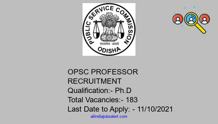 Opsc Professor Recruitment