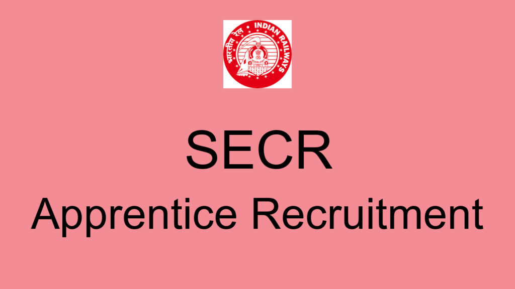 Secr Apprentice Recruitment