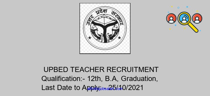 Upbed Teacher Recruitment