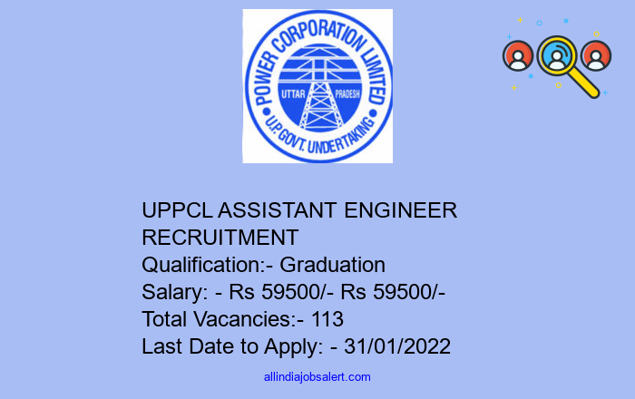 Uppcl Assistant Engineer Recruitment