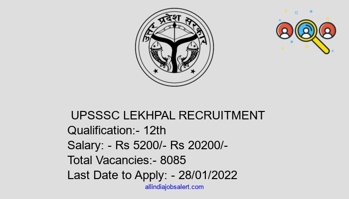 Upsssc Lekhpal Recruitment