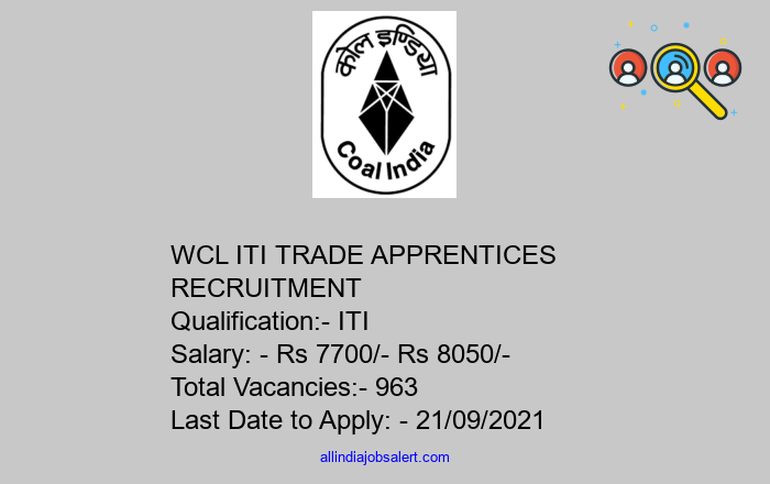 Wcl Iti Trade Apprentices Recruitment