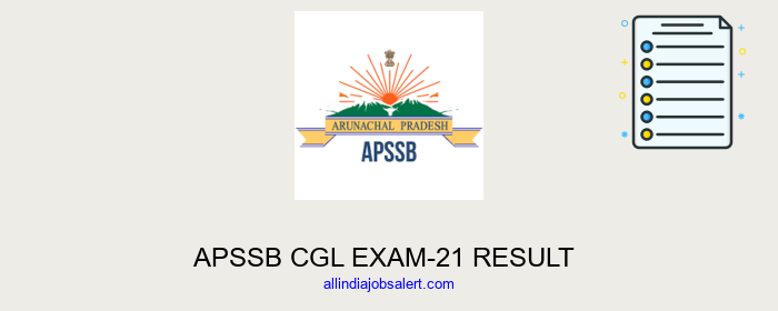 Apssb Cgl Exam 21 Result