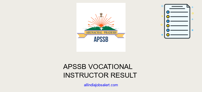 Apssb Vocational Instructor Result