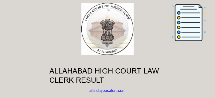 Allahabad High Court Law Clerk Result