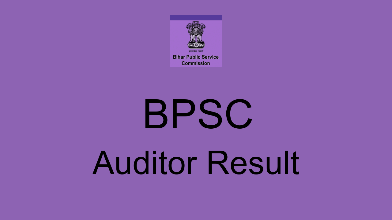 Bpsc Auditor Result 2022 Cut Off Marks Merit List