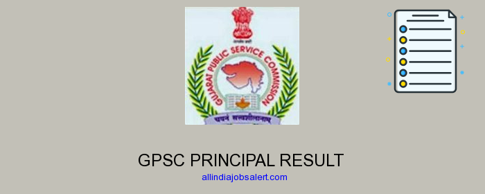 Gpsc Principal Result