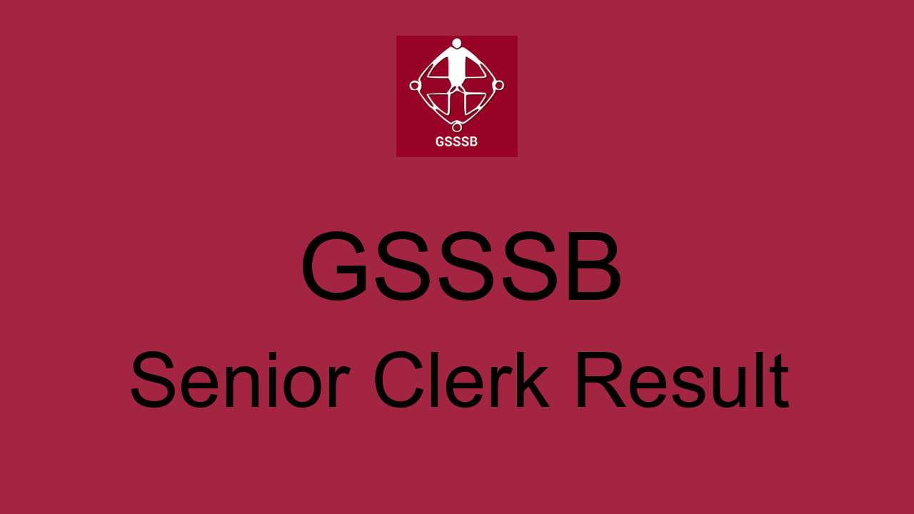 gsssb-senior-clerk-result-2021-cut-off-marks-merit-list