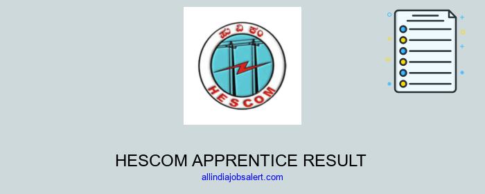 Hescom Apprentice Result