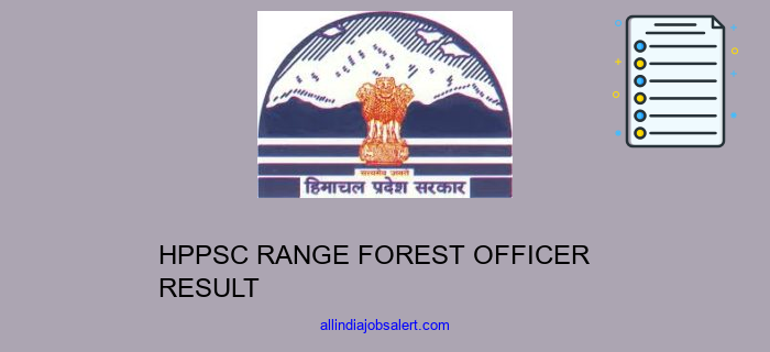 Hppsc Range Forest Officer Result
