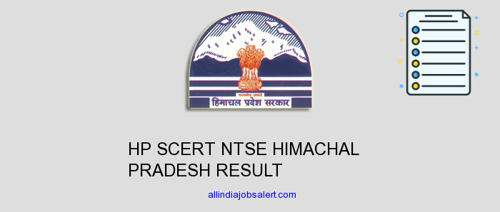 Hp Scert Ntse Himachal Pradesh Result