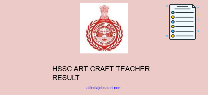 Hssc Art Craft Teacher Result