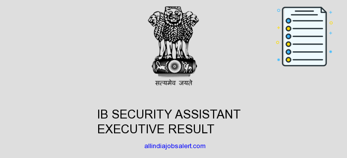Ib Security Assistant Executive Result