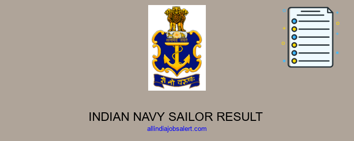 Indian Navy Sailor Result