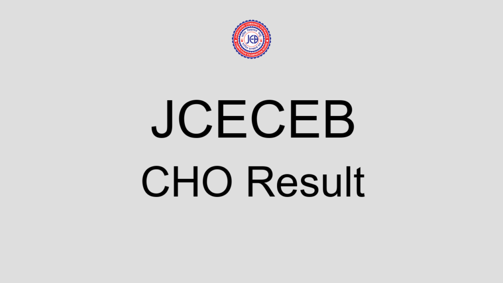 Jceceb Cho Result
