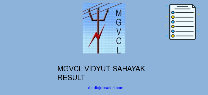 Mgvcl Vidyut Sahayak Result