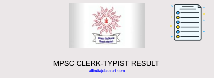 Mpsc Clerk Typist Result