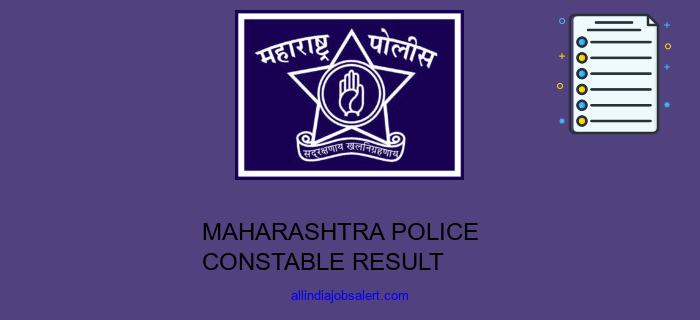 Maharashtra Police Constable Result