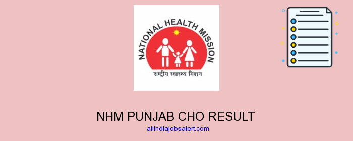 Nhm Punjab Cho Result
