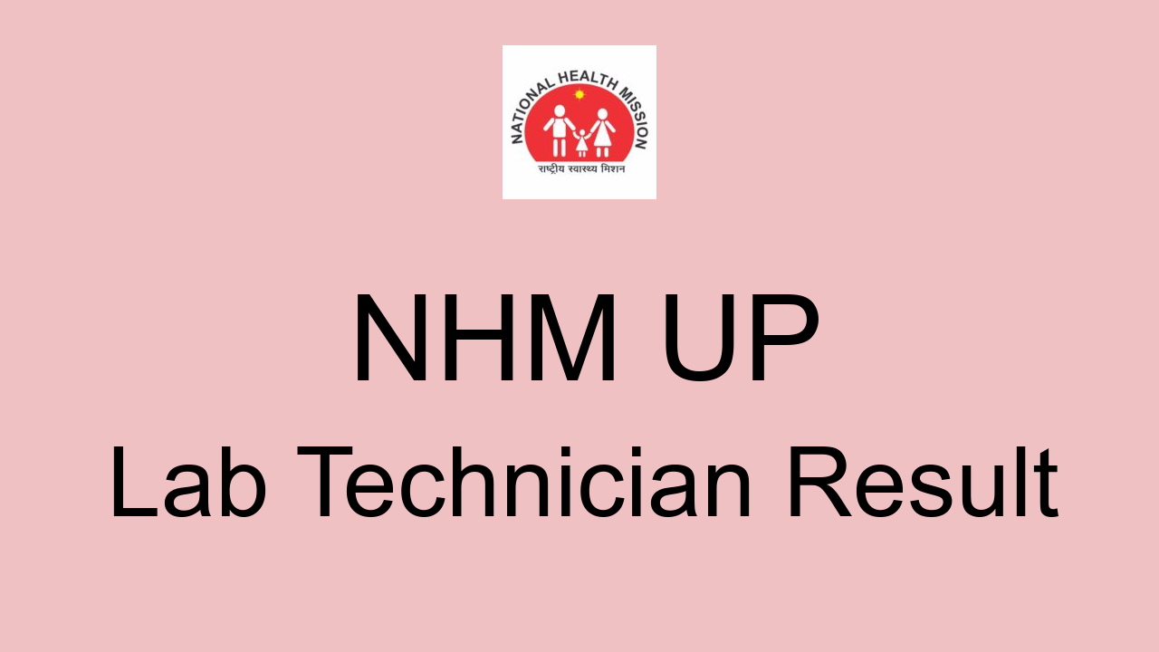 nhm-up-lab-technician-result-2022-cut-off-marks-merit-list