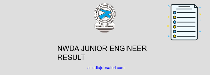 Nwda Junior Engineer Result