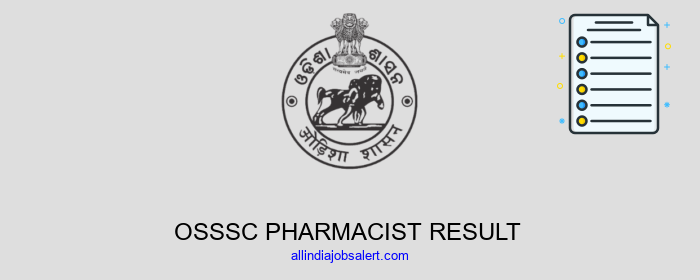 Osssc Pharmacist Result