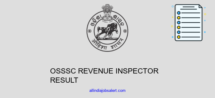 Osssc Revenue Inspector Result