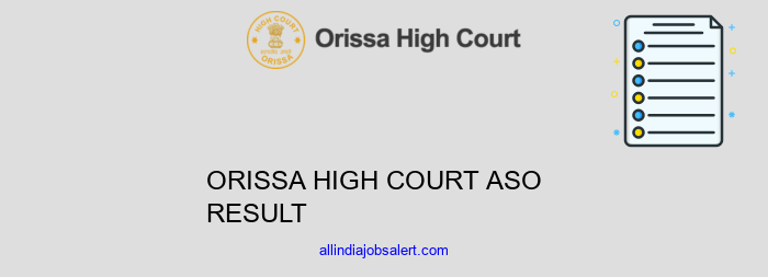 Orissa High Court Aso Result