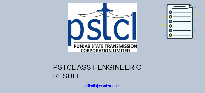 Pstcl Asst Engineer Ot Result