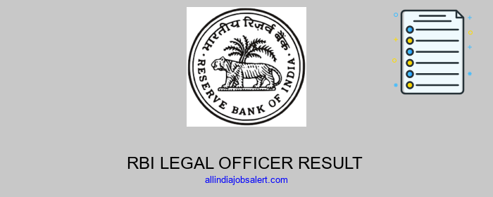 Rbi Legal Officer Result