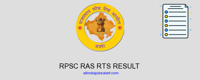 Rpsc Ras Rts Result