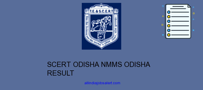 Scert Odisha Nmms Odisha Result