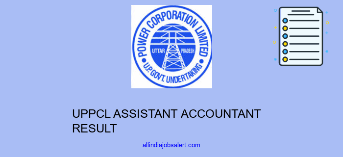 Uppcl Assistant Accountant Result