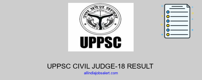 Uppsc Civil Judge 18 Result