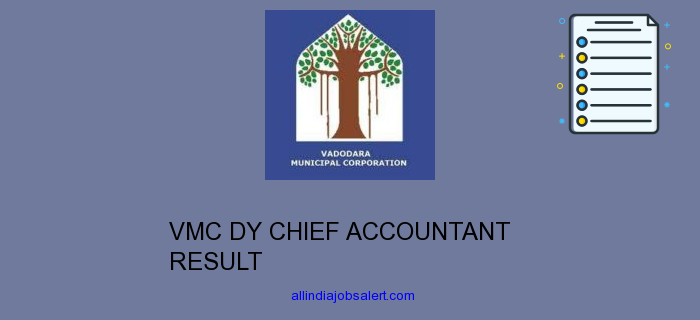 Vmc Dy Chief Accountant Result