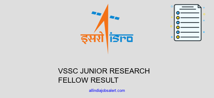 Vssc Junior Research Fellow Result