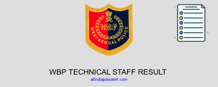 Wbp Technical Staff Result